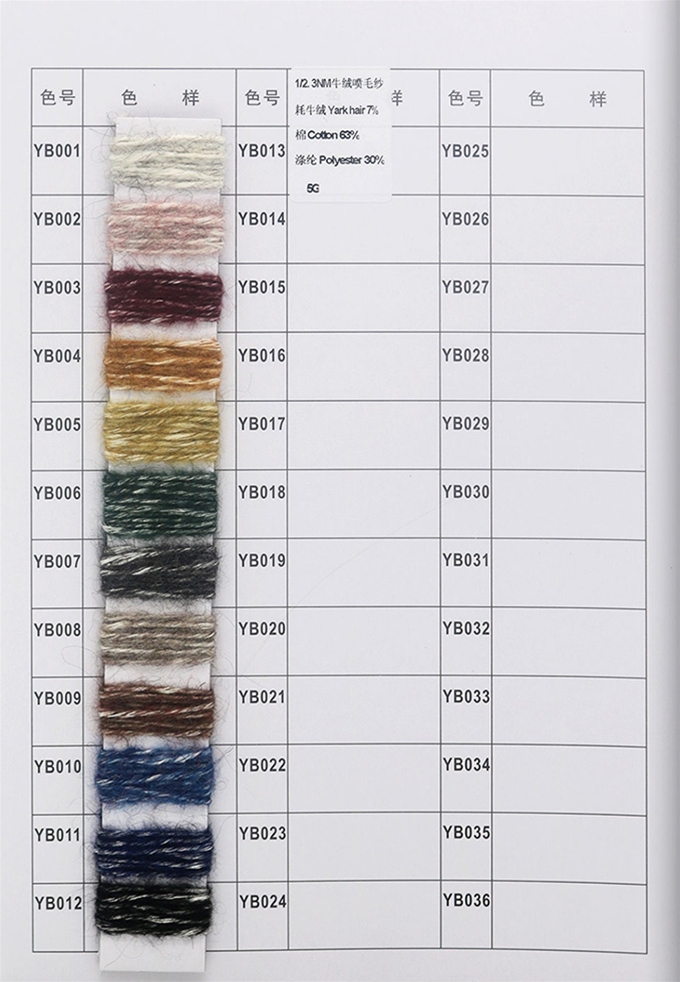 1_2.3NM cattle wool yarn