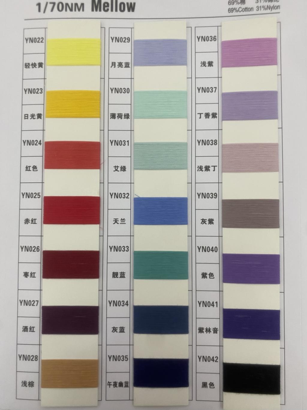 Superfine cotton yarn
