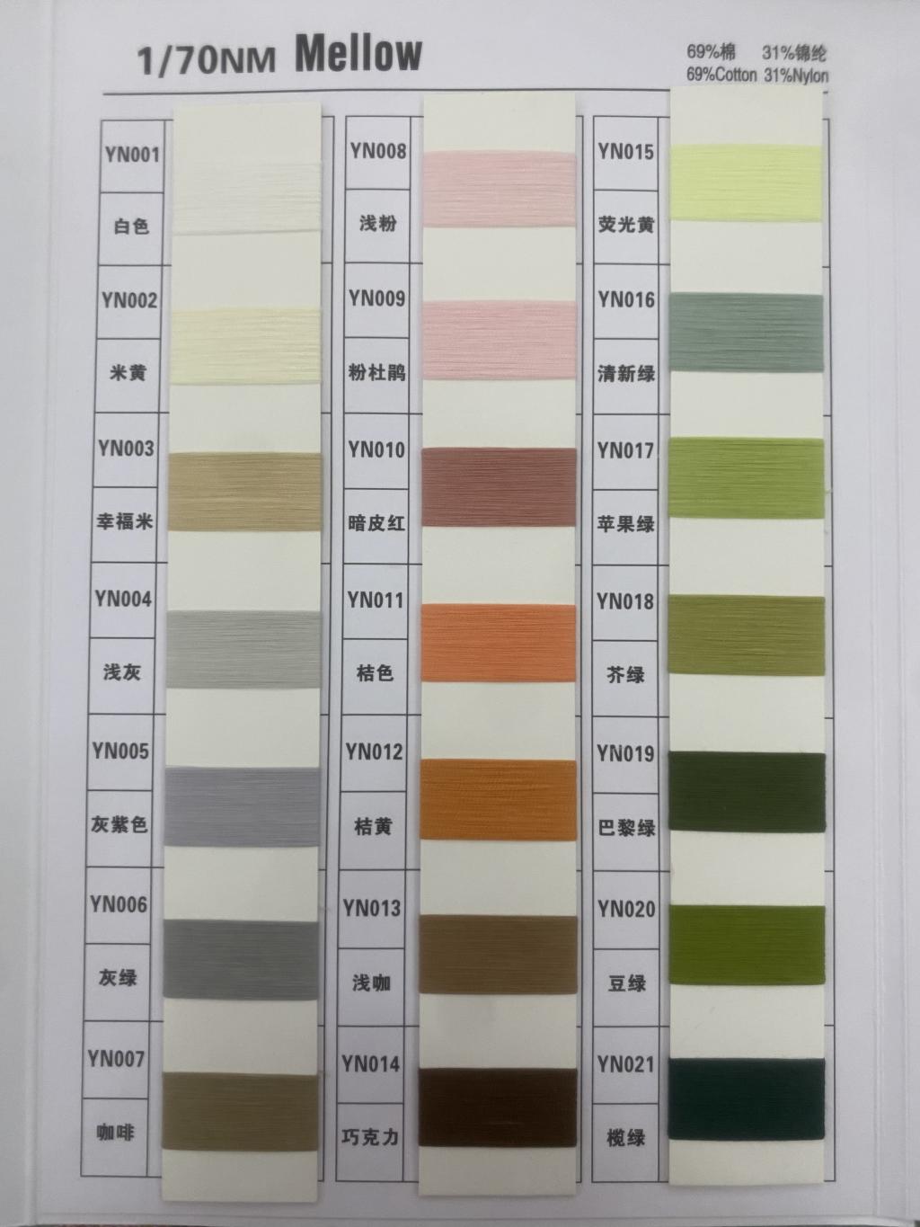 Superfine cotton yarn