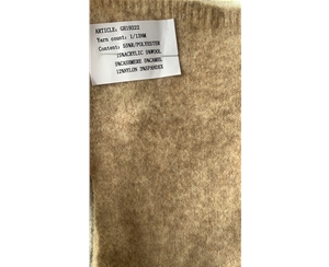 1/13NM 55%R/Polyester 15%Acrylic 5%Wool 5%Cashmere 5%Camel 12%Nylon 3%Spandex